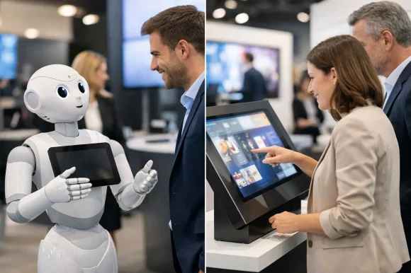 Robot animateur ou borne interactive, lequel choisir ? Robot animateur ou borne interactive, lequel choisir ?