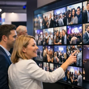 Social wall événement corporate pour engager vos invités Social wall événement corporate pour engager vos invités