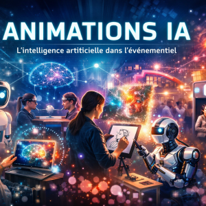 Animations IA : ce que l’intelligence artificielle change dans l’animation événementielle