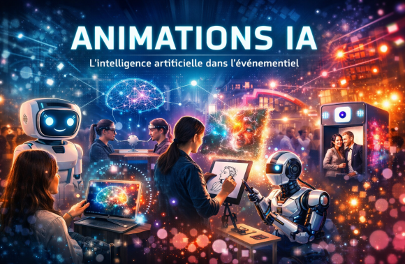 Animations IA : ce que l’intelligence artificielle change dans l’animation événementielle