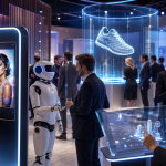Animation événementielle innovante pour entreprise avec photobooth IA, robot, hologramme et réalité virtuelle