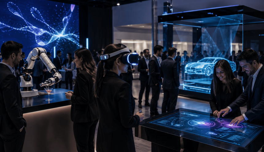 Animation futuriste pour soirée d’entreprise : 12 idées pour marquer les esprits